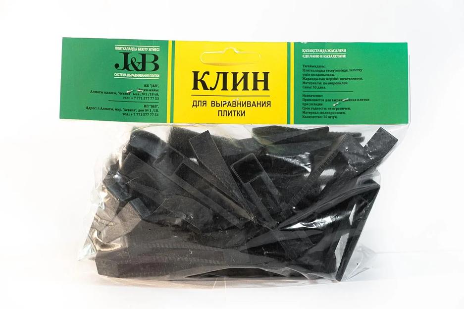 Клин для выравнивания плитки J&B, 50 шт фото 1