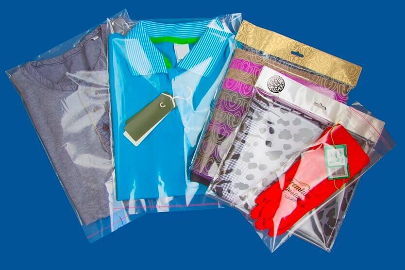 Швейные пакеты полипропиленовые и БОПП со скотчем и клапаном фото 2