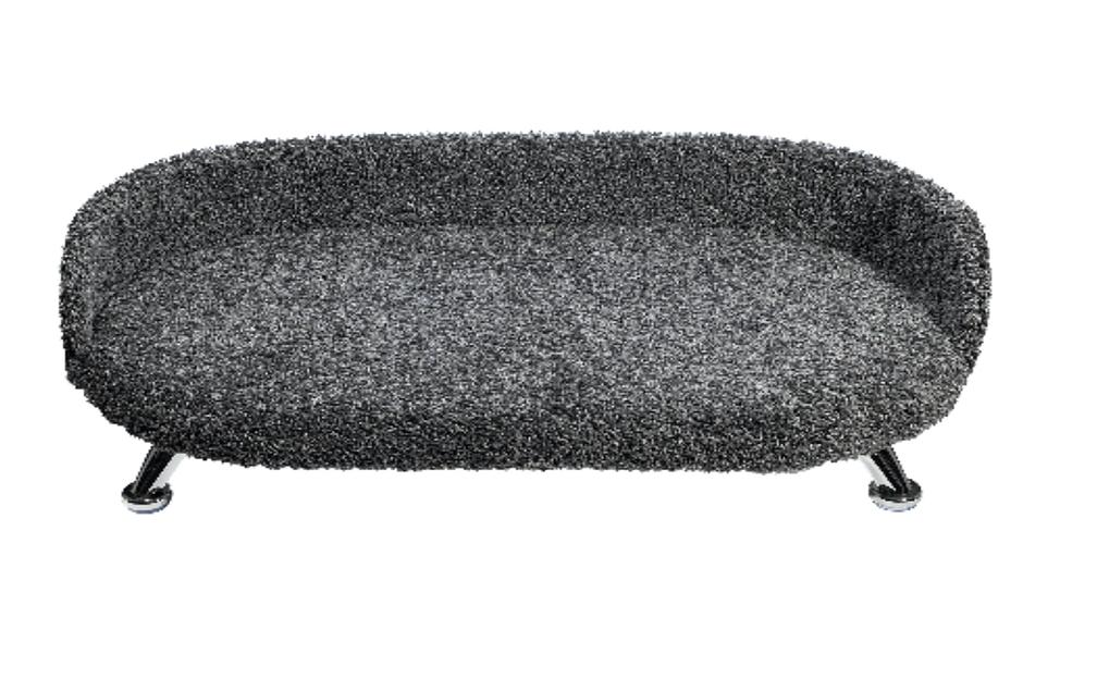 Лежанка-диван для животных «Лея-графит Big» ОПТ фото 1