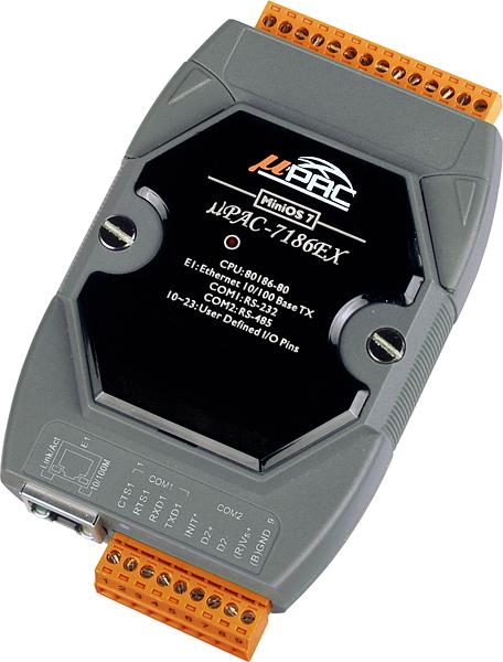 Программируемый компактный контроллер c LAN-интерфейсом и слотом для мезонинного модуля фото 1