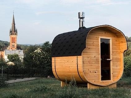 Баня-октабочка «Эконом», срощенная ель фото 1