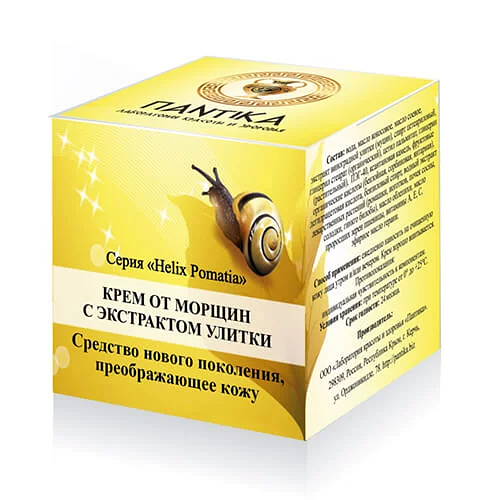 Крем от морщин с муцином улитки ПАNТIКА «Helix Pomatia» 30 г ОПТ фото 1
