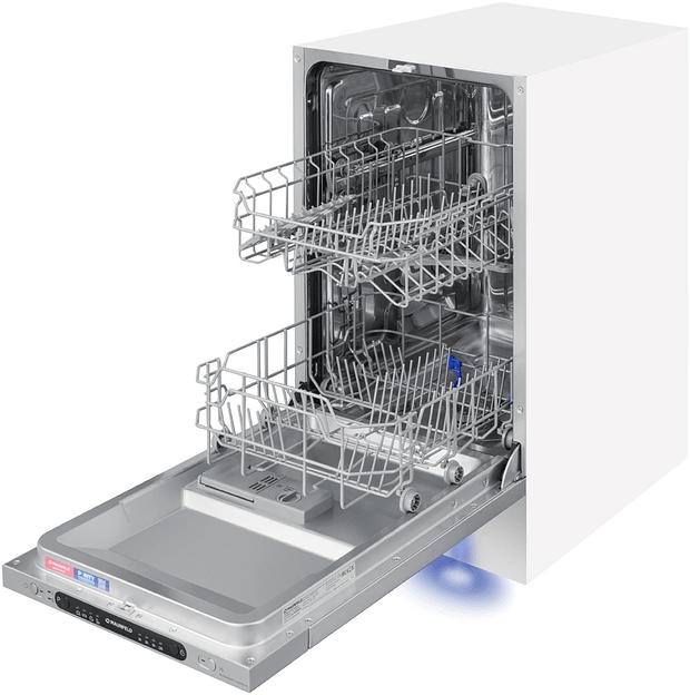 Посудомоечная машина встраив. Maunfeld MLP4249G02 Light Beam узкая фото 2