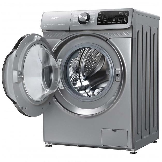 Стиральная машина Бирюса WM-SM814/03 M класс: A+++ загр.фронтальная макс.:8кг серебристый фото 4