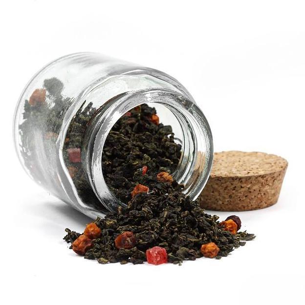 Чай Улун Малина с травами 100 г ОПТ фото 1