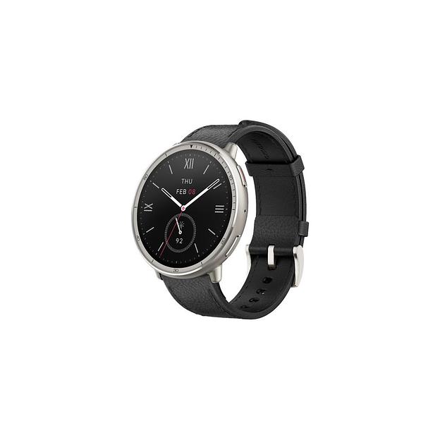 Смарт-часы AMAZFIT Active 2R A2437 Premium, 43.9мм, 1.32", черный/серебристый [6970100377569] фото 1