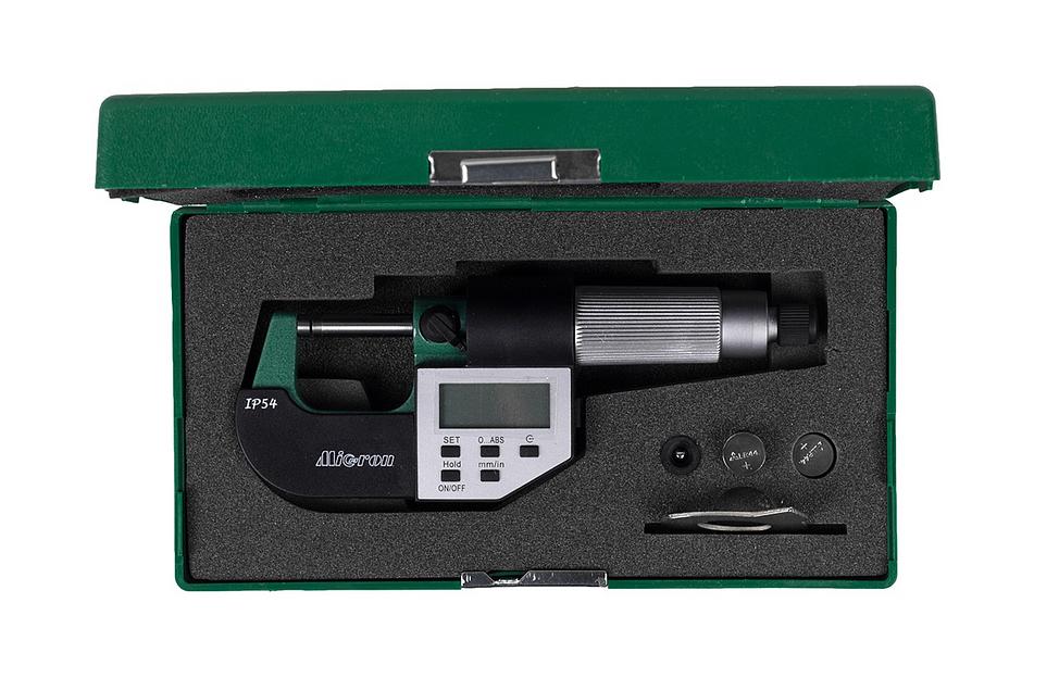 Микрометр гладкий МКЦ-  25 0,001 электр. 2-кн. IP65 МИК PRO с поверкой фото 5