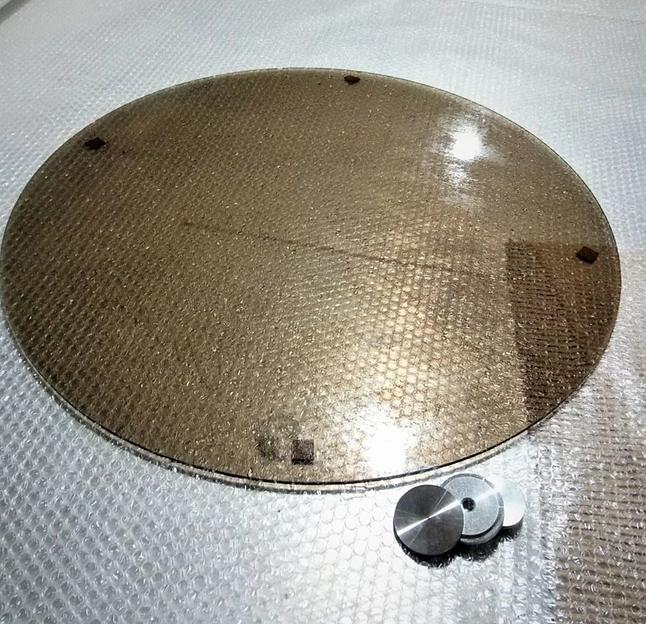 Изготовление стеклянных столешниц и кругов фото 3