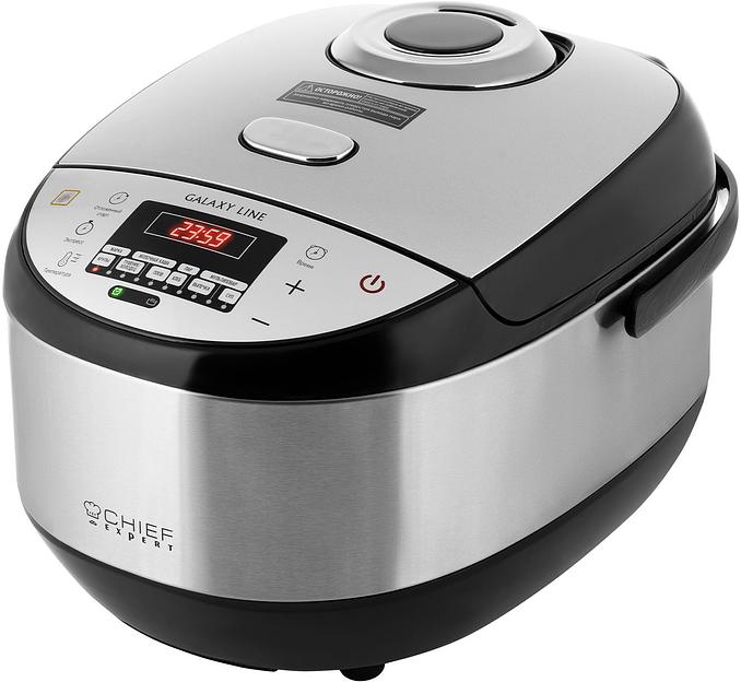 Мультиварка Galaxy GL 2648 4л 1350Вт серебристый фото 1