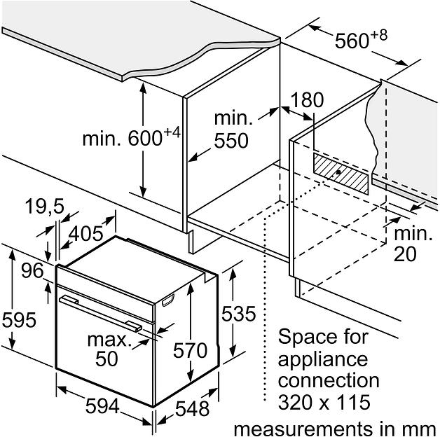 Духовой шкаф Электрический Bosch HUA736ER0 нержавеющая сталь фото 7