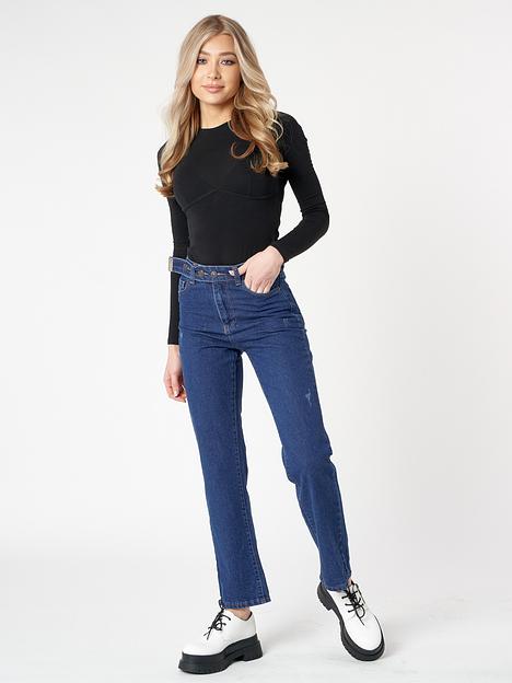 Джинсы клеш PLANET DENIM 845S фото 5