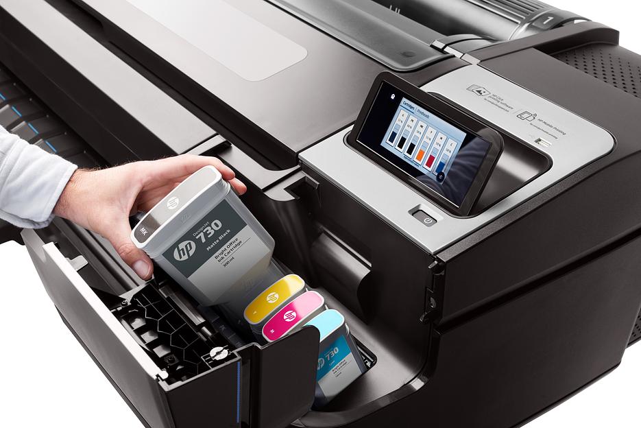 Плоттер HP Designjet T1700dr (W6B56A) A0/44" фото 5