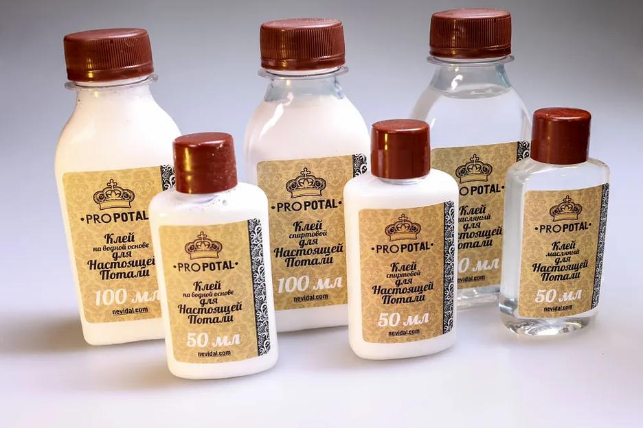 Клей для потали водный Propotal белый 50 г ОПТ фото 4