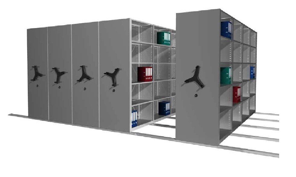 Стеллаж для архива/библиотеки без фальш пола серии "Л" фото 1