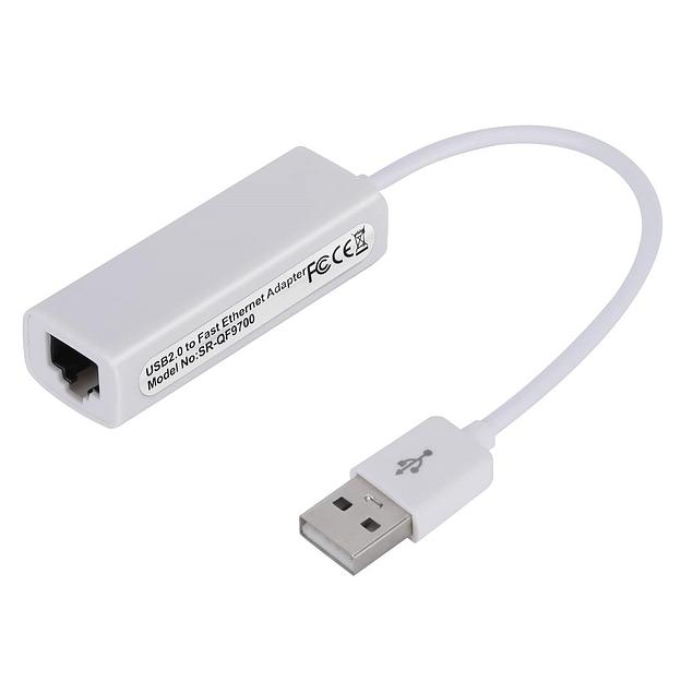 Bion Переходник с кабелем USB A - RJ45, 100мб/с, белый [BXP-A-USBA-LAN-100] фото 1