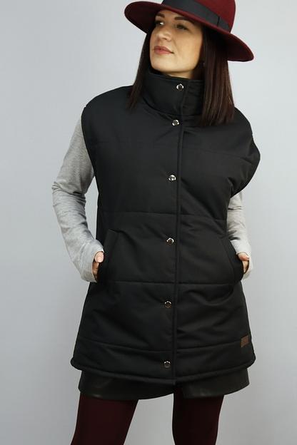 Жилет «Salma» воротник-стойка опт фото 2