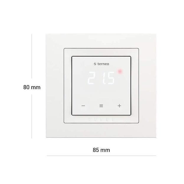 Терморегулятор для водяного тёплого пола Terneo S белый фото 3