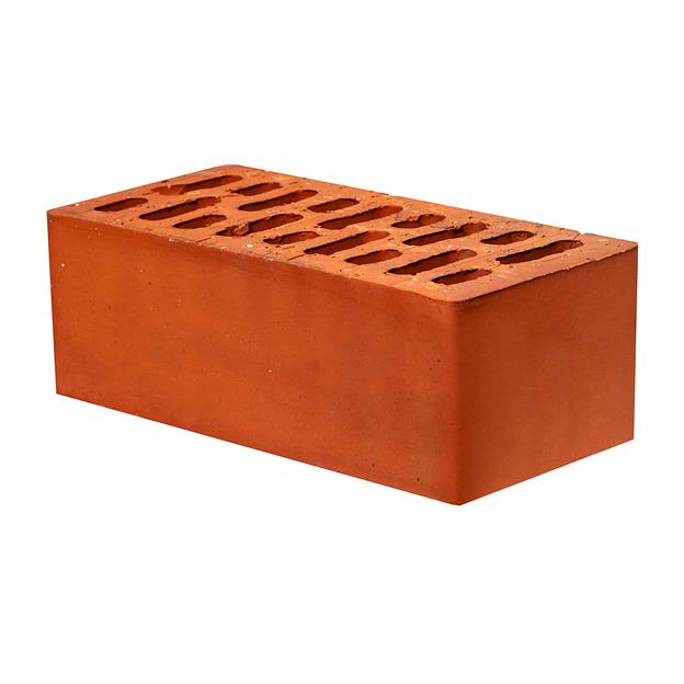 Кирпич облицовочный Красный Гладкий 1.4 НФ ГОСТ фото 1