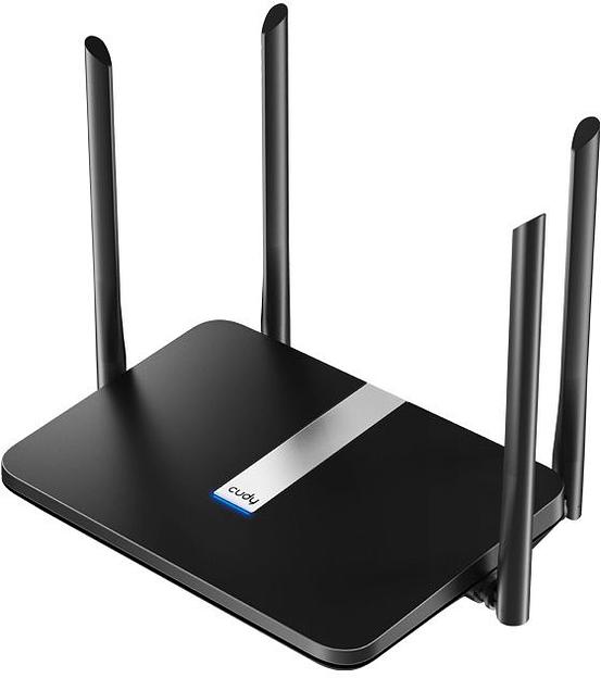 Роутер Cudy X6 AX1800 Wi-Fi черный фото 3