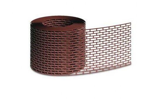 Лента вентиляционная Grand Line ПВХ для карниза 100х5000 5 м коричневая фото 1