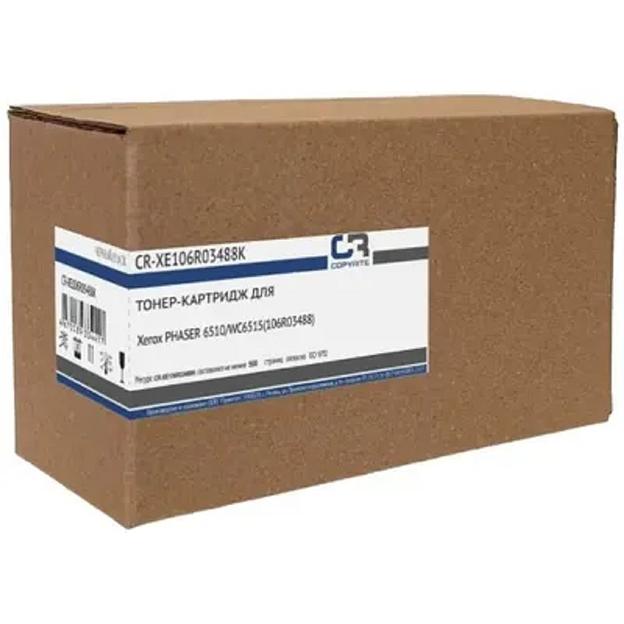 Картридж лазерный CopyRite CR-XE106R03488K 106R03488 черный (5500стр.) для Xerox Phaser 6510/WC6515 фото 1