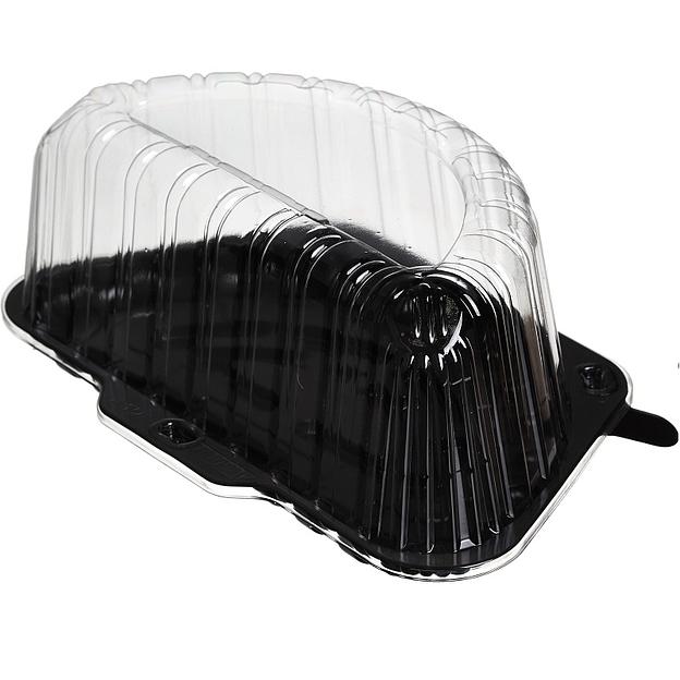 Одноразовая посуда Комус упаковка — Комплект для торта «Т-105/1» коричневый ОПТ фото 1