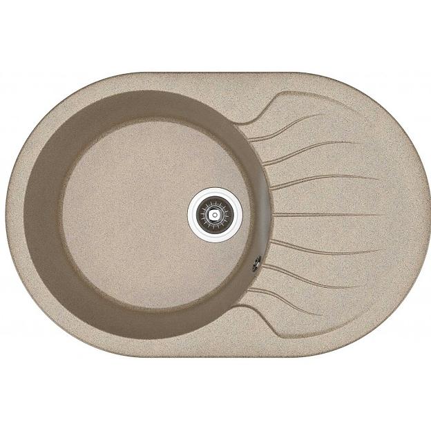 Мойка "Берта 760" (760х510х217), терра фото 1