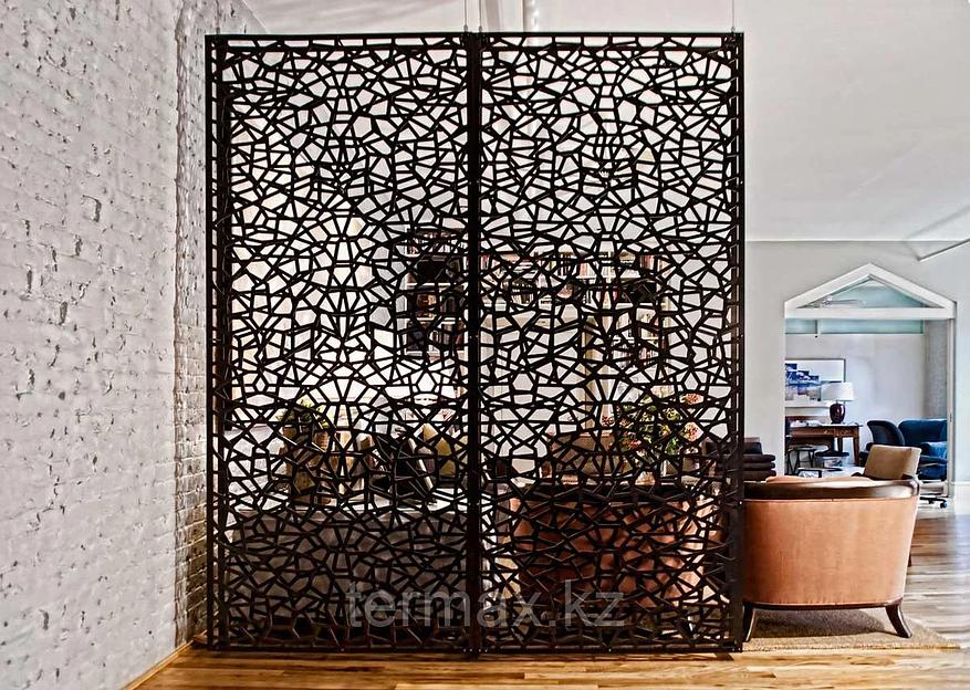 Изготовление металлических межкомнатных перегородок фото 2