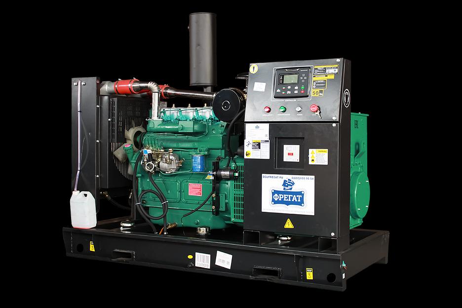 Дизельный генератор 50 кВт открытое фото 1