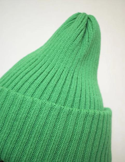 Шапка тыковка зеленая ОПТ фото 3