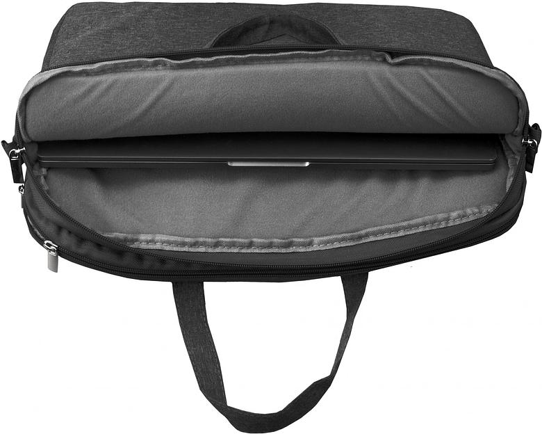 Сумка для ноутбука 15.6" Continent СС-108 BK черный нейлон/полиэстер (упак.:1шт) фото 3