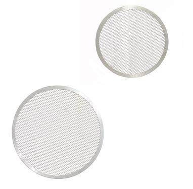 Сетка (экран) для пиццы d=35,5 см. алюмин. Gimetal /1/12/ фото 1