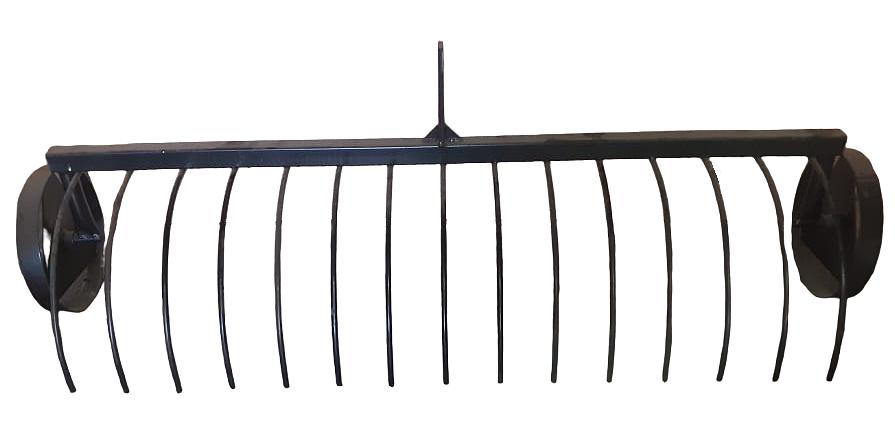 Грабли сеноуборочные к мотоблоку (с колесами) фото 1