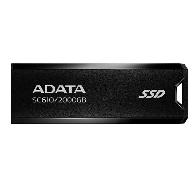 Внешний SSD диск ADATA 2TB SC610 Черный фото 6