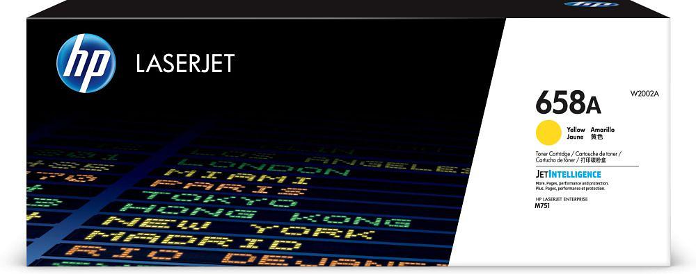 Картридж лазерный HP 658A W2002A желтый (6000стр.) для HP CLJ Enterprise M751 фото 1