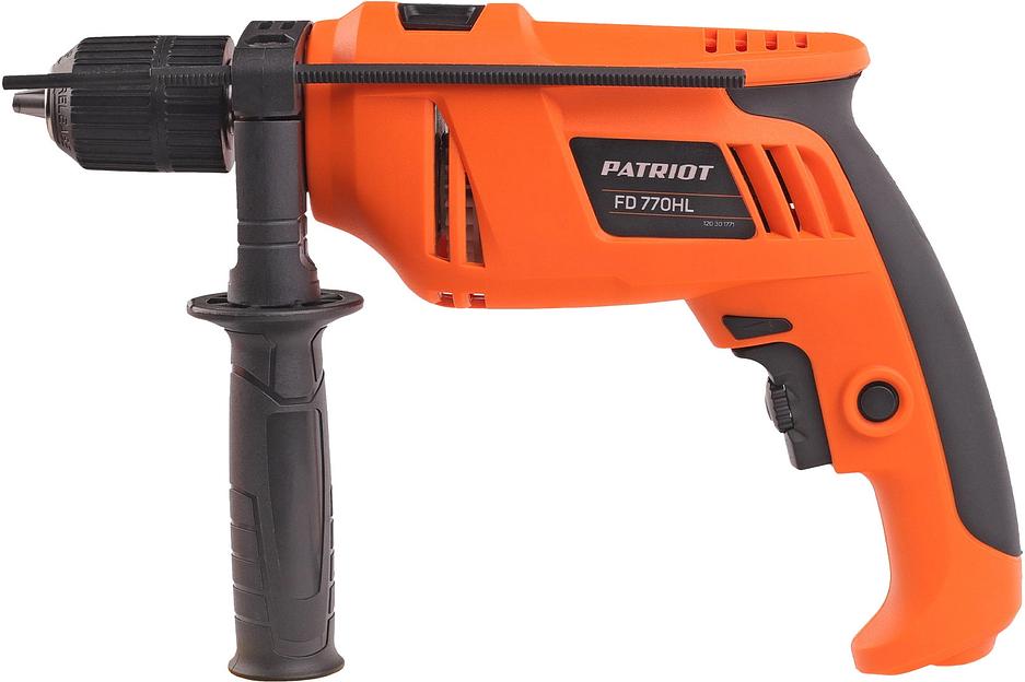 Дрель ударная Patriot FD 770HL 770Вт патрон:быстрозажимной реверс (120301771) фото 2