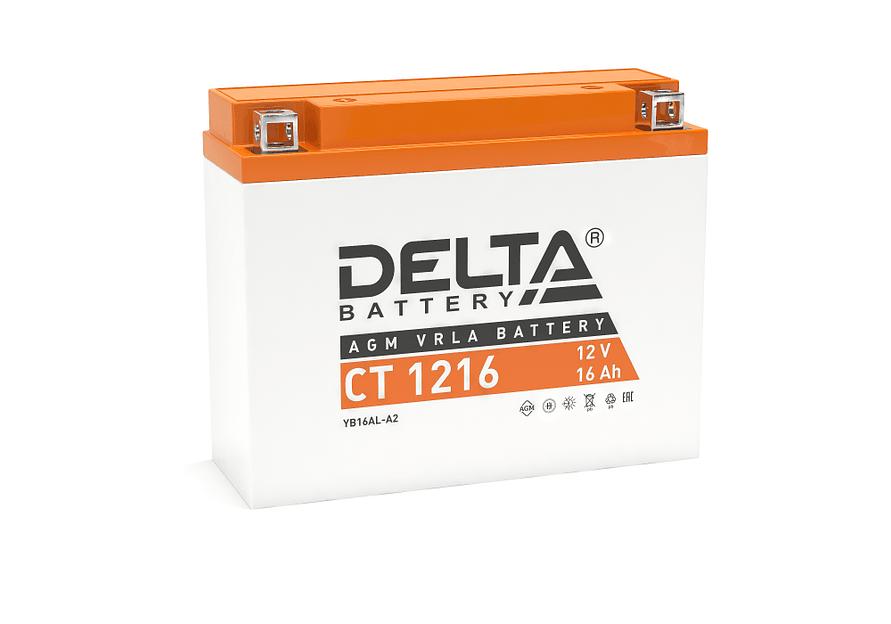 Аккумуляторная батарея DELTA BATTERY CT 1216 фото 1