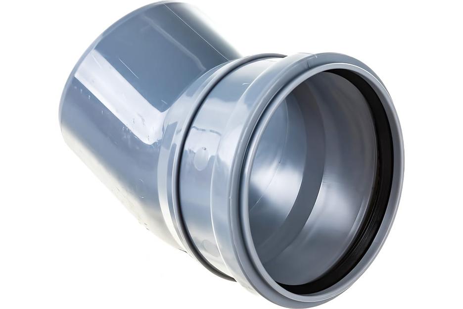 Отвод канализационный 30 град. 110 фото 4