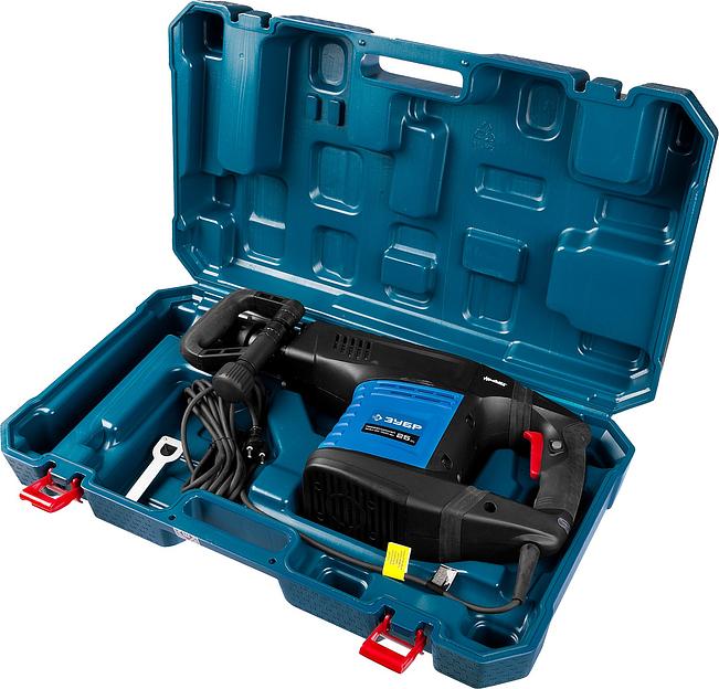 ЗУБР 25 Дж, 1500 Вт, АВТ, отбойный молоток SDS-Max, Профессионал (ЗММ-25-1500 ЭВК) фото 10