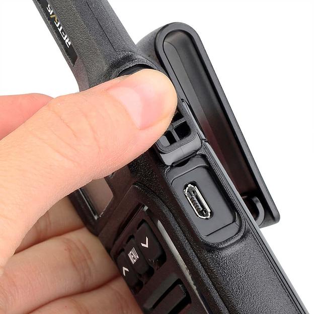 Рации Retevis R22615, черные, 2 шт фото 2