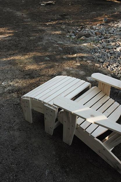 Классическая подставка под ноги к креслу Adirondakl footrest фото 5