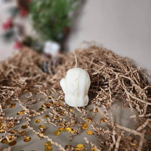 Свеча «Варежка» ОПТ фото 1