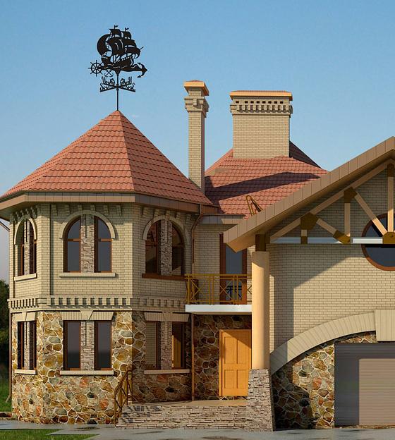 Флюгер «Корабль со штурвалом» ОПТ фото 4