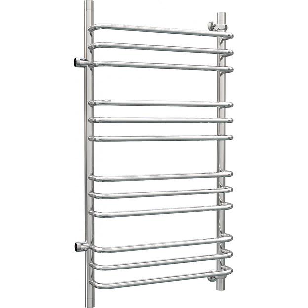 Полотенцесушитель водяной Роснерж Скоба L102011 100x60 с боковым подключением 800 групповой фото 1