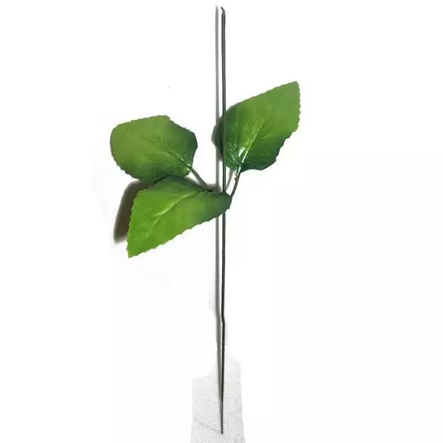 Стебель с тройным листом яблони 42см 107-044 1/30 фото 1