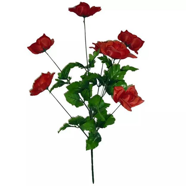 Букет роз на 7 голов 72см 222-261 фото 1