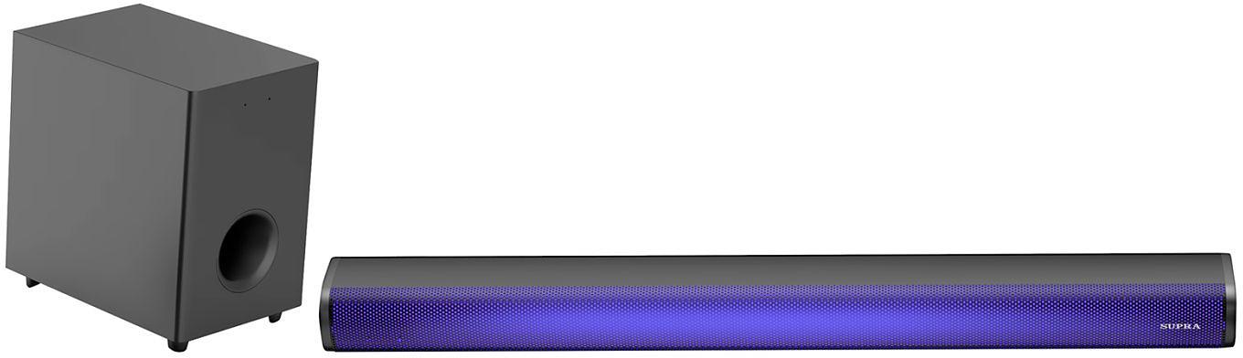 Саундбар Supra SSB-205 2.1 40Вт+60Вт черный фото 1