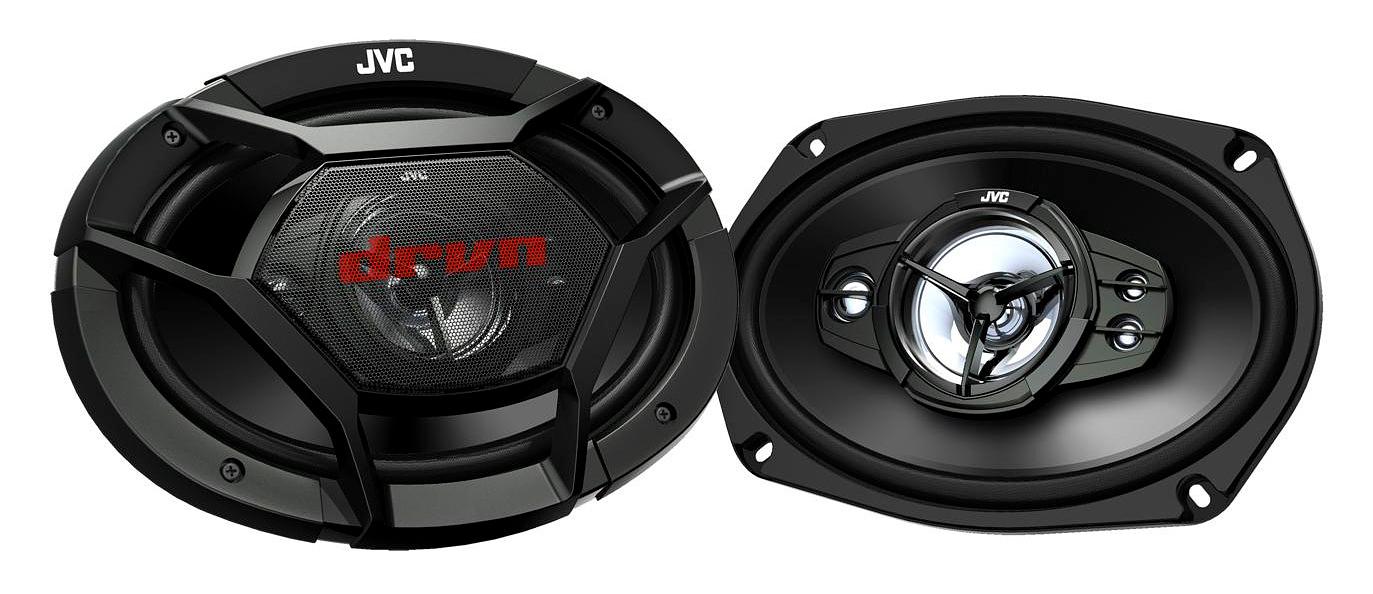 Колонки автомобильные JVC CS-DR6950H 550Вт 86дБ 4Ом 15x23см (6x9дюйм) (ком.:2кол.) коаксиальные четырехполосные фото 1