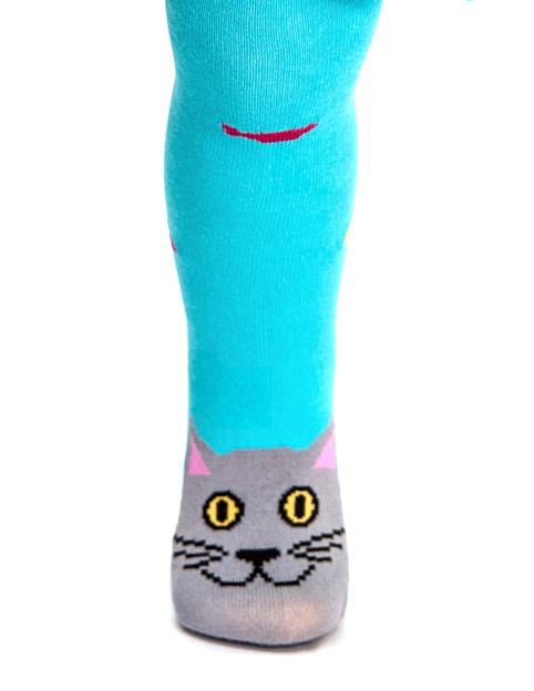 Колготки детские платировка с рисунком ПС411, опт фото 2