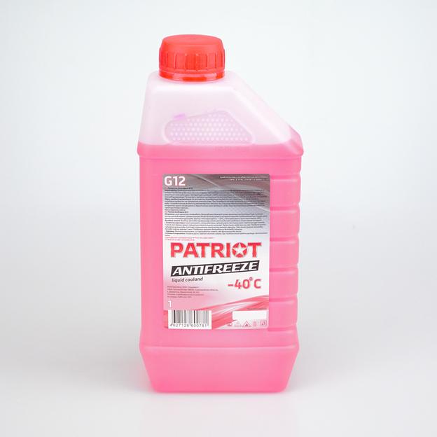 PATRIOT Антифриз G12 красный 1 кг фото 1